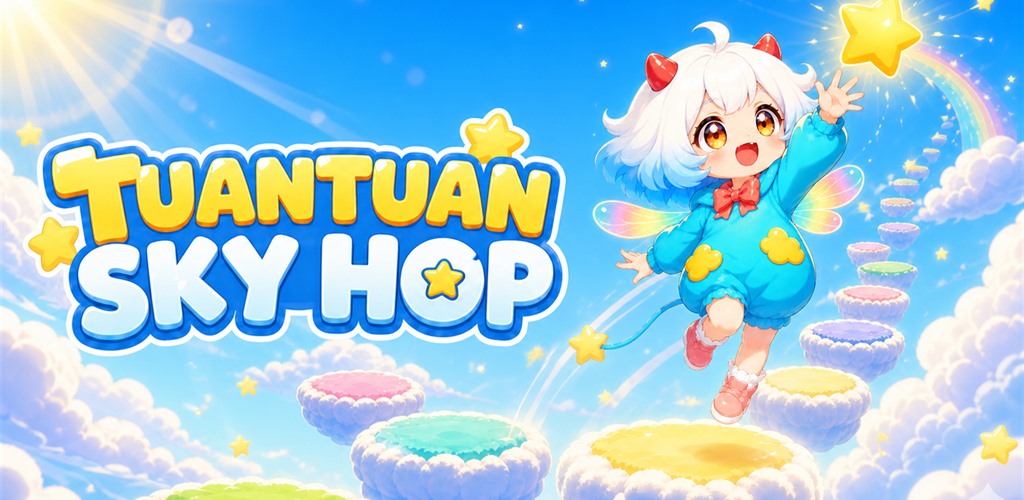 团团的云端梦 (Tuantuan Sky Hop) game artwork